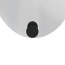 Ver imagem 5 de Espelho Decorativo Oval com Gancho Alumínio Preto 60 x 40 cm