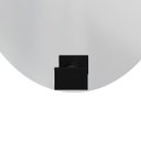 Ver imagem 6 de Espelho Decorativo Oval com Gancho Alumínio Preto Retangular 60 x 40 cm