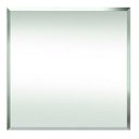 Ver imagem 1 de Espelho Decorativo Multiuso Bisotê Pendurador 40x40 cm Sem Moldura