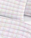 Ver imagem 4 de Jogo de Cama Queen 4 Peças Jolitex Ternille 300 Fios - Toque de Seda - Quadriculado