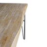 Mesa de Jantar de Madeira Maciça - Pin Live Edge - 2