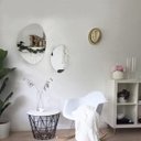 Ver imagem 2 de Kit Espelho Decorativo Orgânico Lapidado 52x38 e 66x52 cm