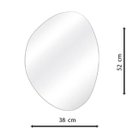 Ver imagem 7 de Kit Espelho Decorativo Orgânico Lapidado 52x38 e 66x52 cm