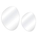 Ver imagem 1 de Kit Espelho Decorativo Orgânico Lapidado 52x38 e 66x52 cm