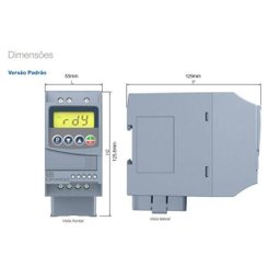 Cfw100 Geração 2 Inversor de Frequência Weg 1cv 4,2a 220v com Entrada Monofásica - 6
