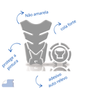 Ver imagem 3 de Kit Protetor Tanque Bocal Adesivo Moto Honda Cb Twister Ano 2022/23 Cobra Motoparts Azul