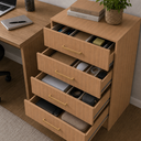 Ver imagem 6 de Cômoda 4 Gavetas Smart Freijó