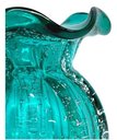 Ver imagem 2 de Vaso de Vidro Murano Trouxinha Veneza 11x11x11,5cm - Jolitex - Verde