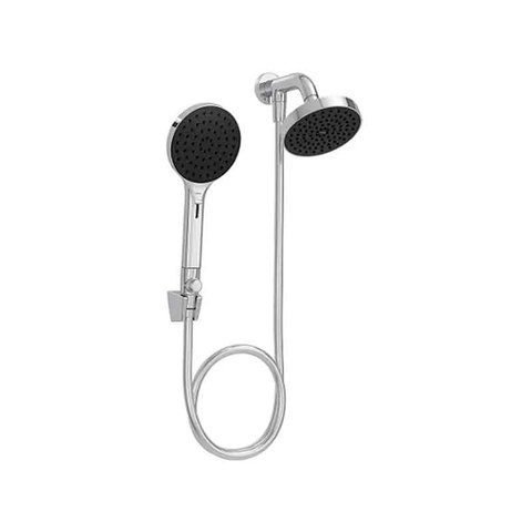 Chuveiro de Parede Redondo com Desviador Deca Flex Cromado 126mm - Deca Metais