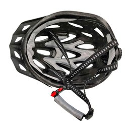 Capacete Ciclismo Com Led Sinalizador Mtb Rosa Preto Deko:Rosa/G - 7