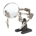 Ver imagem 2 de Lupa Profissional Suporte e Pinças Ajustáveis 9146055 Sparta