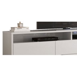 Rack Bancada para TV Aspen 2.2 Branco - Móveisaqui - 3