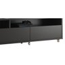 Rack Bancada para TV Aspen 180cm Preto - Móveisaqui - 4
