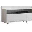 Ver imagem 5 de Rack com Painel Aspen 220cm Branco - Móveisaqui