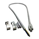 Ver imagem 4 de Kit 8 Lâmpada Tubular Led T8 Com Base Acoplada Bivolt 60cm Branco Frio 6000k 10w