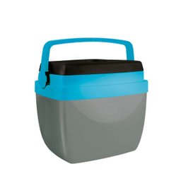 CAIXA TÉRMICA 12 LITROS CINZA COM AZUL MOR - 1
