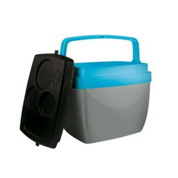 CAIXA TÉRMICA 12 LITROS CINZA COM AZUL MOR - 2