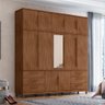 Guarda Roupa com 12 Portas Ares Avelã - 1