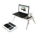 Ver imagem 1 de Mesa Notebook com 2 Coolers Usb Dobrável Cama Sofa E-table Tmt
