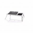 Ver imagem 3 de Mesa Notebook com 2 Coolers Usb Dobrável Cama Sofa E-table Tmt
