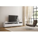 Ver imagem 2 de Rack Bancada para TV Aspen 180cm Branco - Móveisaqui