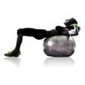 Bola Suiça Pilates Gym Ball Bomba de Ar Fit Yoga Abdominal 65Cm: Cinza - 3