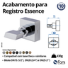 Acabamento Registro Base Deca 3/4" Essence 509ov420 Ouro Velho Fani - 4