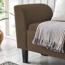 Ver imagem 2 de Recamier Bau Malibu 1,60m Suede Marrom - Inova Decor