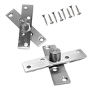 Ver imagem 1 de Kit C/ 4 Dobradiças Pivotante Inox