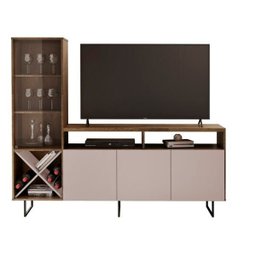 Rack Luz para Tv até 65 Polegadas Jcm:cacau/off - 1