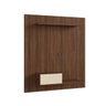 Painel Pa01 para TV até 48 Polegadas 1 Porta Crm Off White/Madeirado - 1