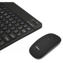 Ver imagem 2 de Kit Teclado e Mouse Bluetooth 5.2 Utra Fino com Pc, Ipad e Android Preto