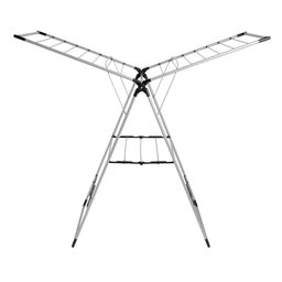 Varal De Chão Portátil Aço Inox Dobrável Grande - Luxo - 1