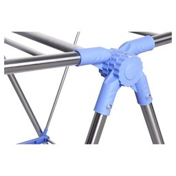 Varal De Chão Portátil Aço Inox Dobrável Grande - Luxo - 3