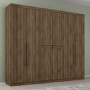 Ver imagem 1 de Guarda-Roupa Casal 8 Portas 5 Gavetas Bahamas Móveis Germai