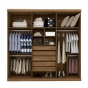 Ver imagem 2 de Guarda-Roupa Casal 8 Portas 5 Gavetas Bahamas Móveis Germai
