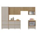 Ver imagem 7 de Cozinha 6 Peças Nesher Rainha Microondas Forno 100% MDF