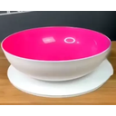 Ver imagem 1 de Tupperware Tijela Allegra 740 Ml Branca e Rosa Tupperware Tijela Allegra 740 Ml Branca e Rosa