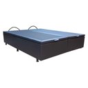 Ver imagem 1 de Base Cama Box Baú Casal King Size Corano Preto