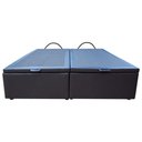 Ver imagem 6 de Base Cama Box Baú Casal King Size Corano Preto