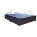 Ver imagem 2 de Base Cama Box Baú Casal King Size Corano Preto