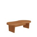 Ver imagem 4 de Mesa de Centro Orgânica para Sala Luna 120 Cm - Mel