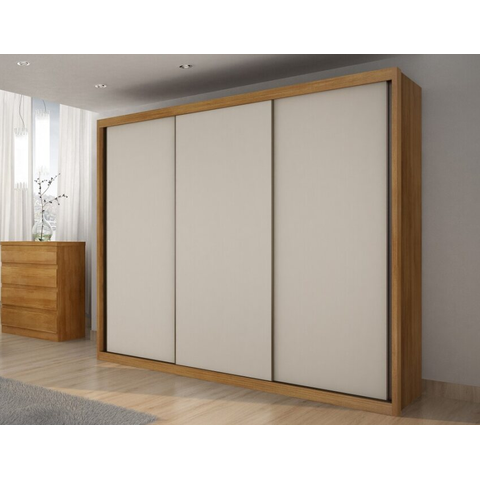 Guarda Roupa Paradizzo 3 Portas 6 Gavetas - Novo Horizonte
