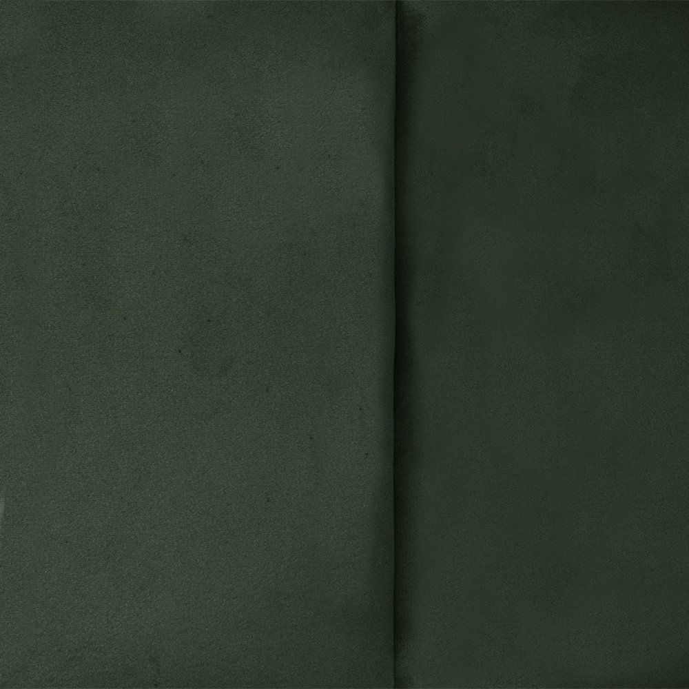 Cabeceira de Cama Box Viúva 128 cm Marjorie Inspire House Suede Veludo Verde Militar - 3