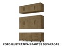 Ver imagem 4 de Roupeiro Triplex Guarda Roupas Londres Casal 8 Portas Amend Trinobel
