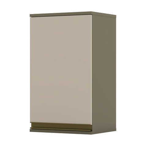 Armário Aéreo 01 Porta 40cm Connect Duna Cristal Henn