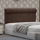Ver imagem 2 de Cabeceira Madri 120 cm Suede Marrom