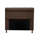 Ver imagem 1 de Cabeceira Madri 120 cm Suede Marrom