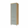 Paneleiro Modular 2 Portas 2 Gavetas Marquesa 70cm 100 Mdf - 1