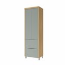 Ver imagem 1 de Paneleiro Modular 2 Portas 2 Gavetas Marquesa 70cm 100 Mdf